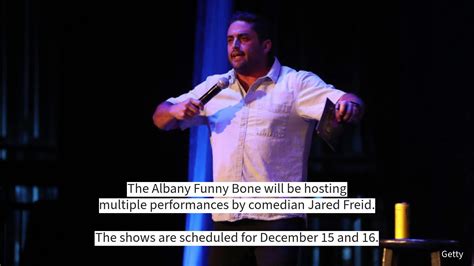 Comedian Jared Freid to perform at Albany Funny Bone